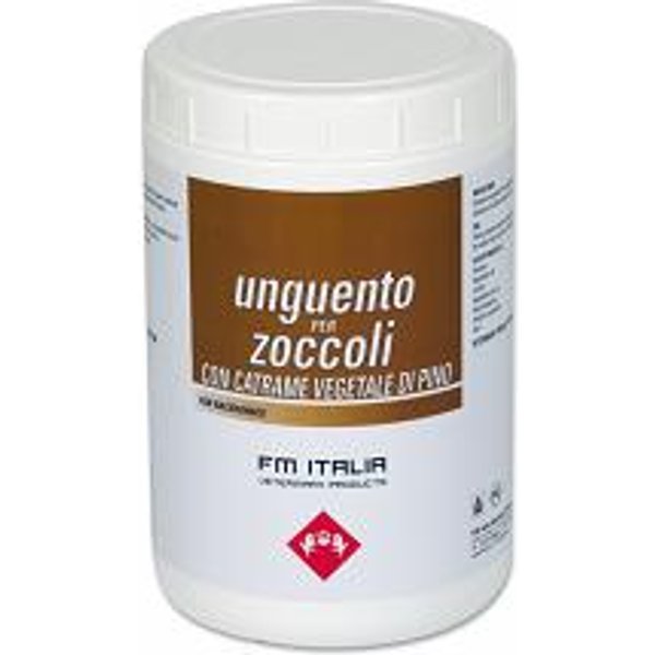 Unguento Zoccoli Equini Catrame Vegetale Pino Barattolo 1000GR - FM Italia-image