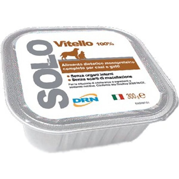 Nextmune DRN Solo Cane/Gatto Monoproteico Vitello 300GR (Vaschetta)-image