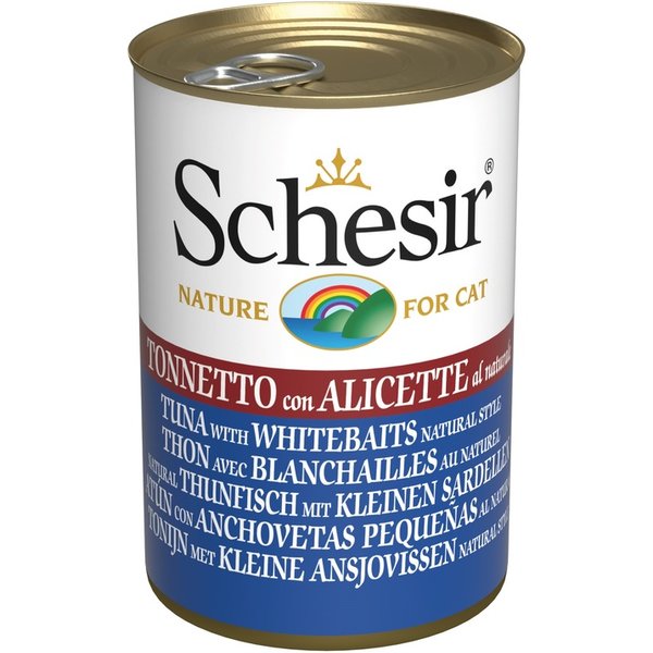 Schesir Gatto Brodo DI Cottura Tonnetto Alicette 140GR (Lattina)-image