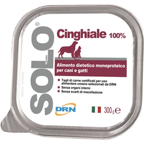 Nextmune DRN Solo Cane/Gatto Monoproteico Cinghiale 300GR (Vaschetta)-image