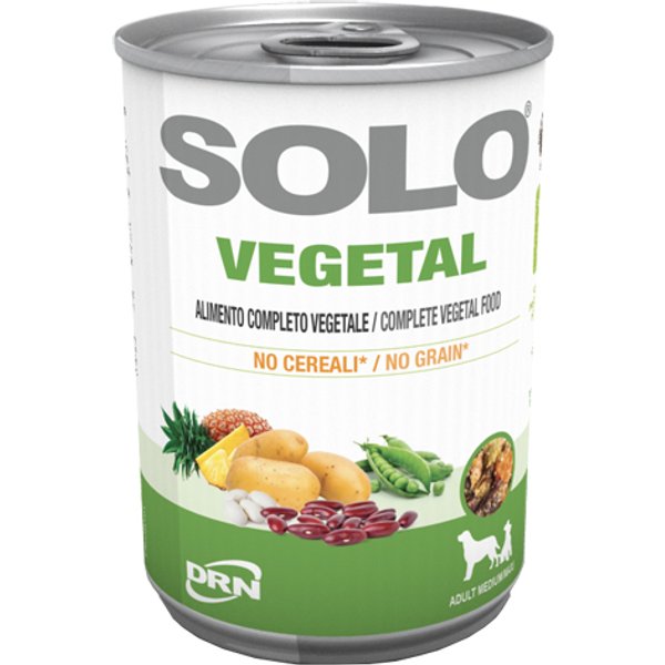 Nextmune DRN Solo Cane Vegetal NO Grain Medium/Maxi Adult Verdure 400GR (Lattina)-image
