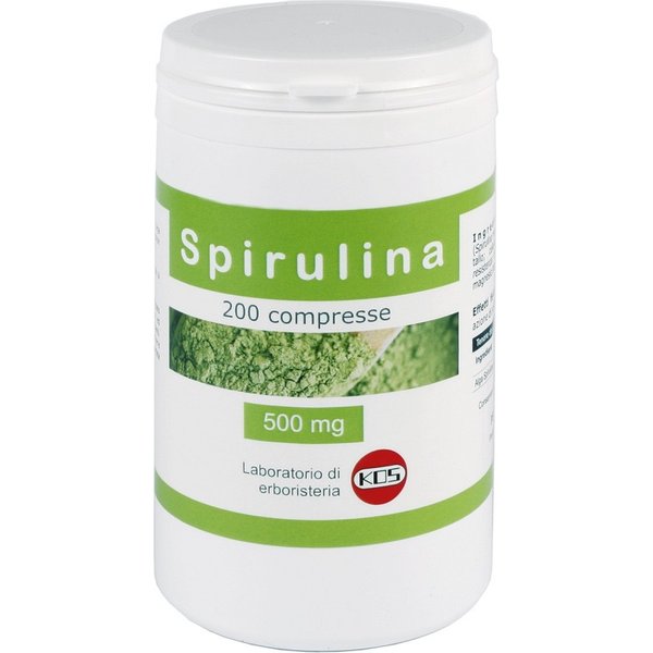 Spirulina 200CPR 500MG KOS-image