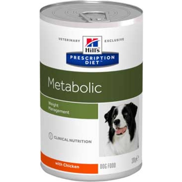 Hill's Cane Diet Metabolic Weight Management Pollo 370GR (Lattina)-image