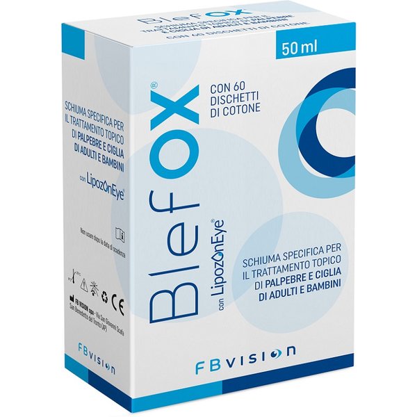 Blefox Schiuma Ciglia - Schiuma Delicata Per L'igiene Di Palpebre E Ciglia-image