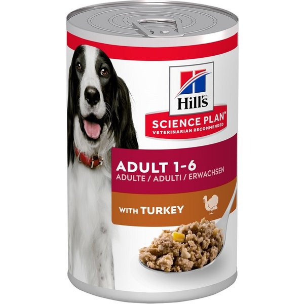 Hill's Cane Science Medium Adult Tacchino 370GR (Lattina)-image