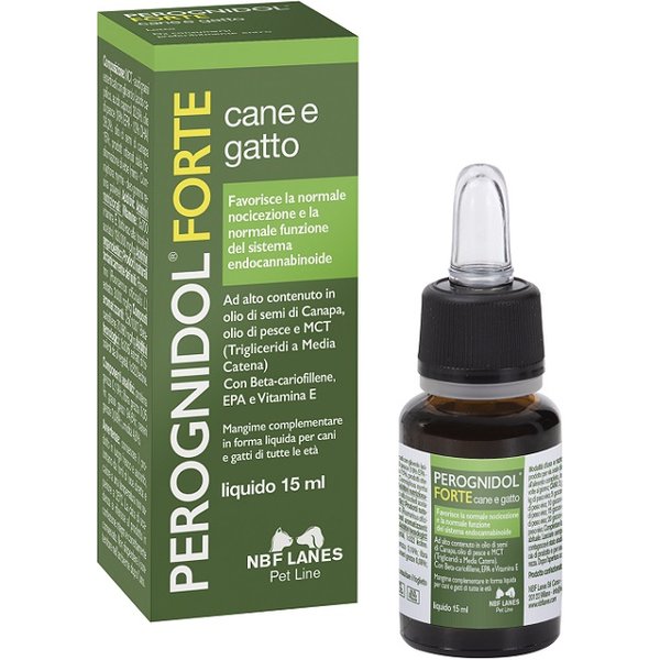Perognidol Forte Cane E Gatto Gocce 15 Ml - Mangime Complementare In Forma Liquida-image