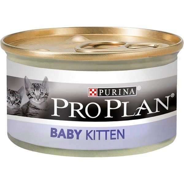 Nestle' Purina PRO Plan Gatto Baby Kitten 85GR (Lattina)-image