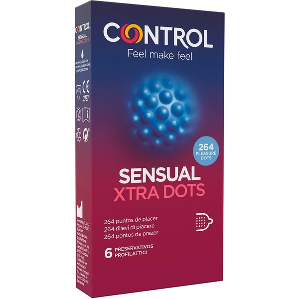 Control Sensual Xtra Dots 6PZ-image