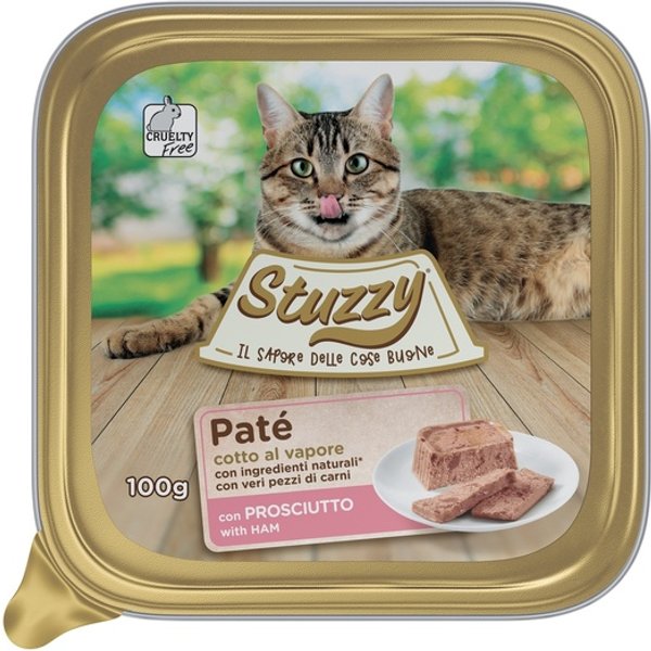Stuzzy Gatto Prosciutto 100GR (Vaschetta)-image