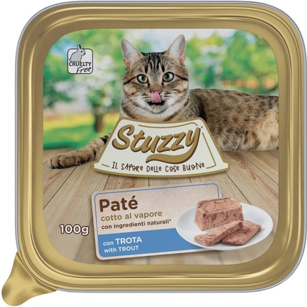 Stuzzy Gatto Trota 100GR (Vaschetta)-image