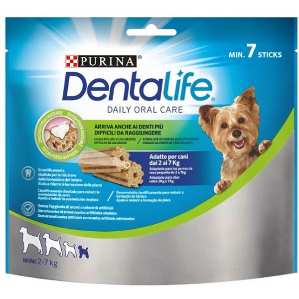 Nestle' Purina Cane Snack Dentalife Mini 6 Sticks 69GR-image