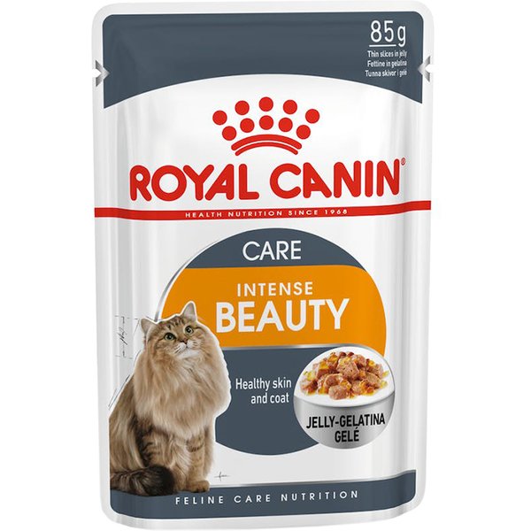Royal Canin Gatto Care Hair & Skin Jelly 85GR (Bustina)-image