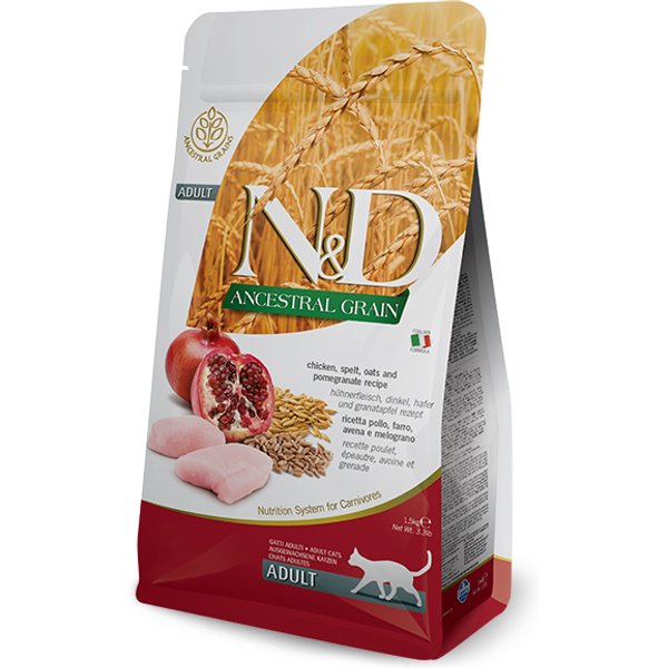 Farmina N&D Ancestral Gatto Adult Pollo Melograno 1,5KG-image