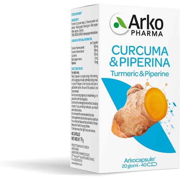 Arkocps Curcuma+Piperina 40CPS-image