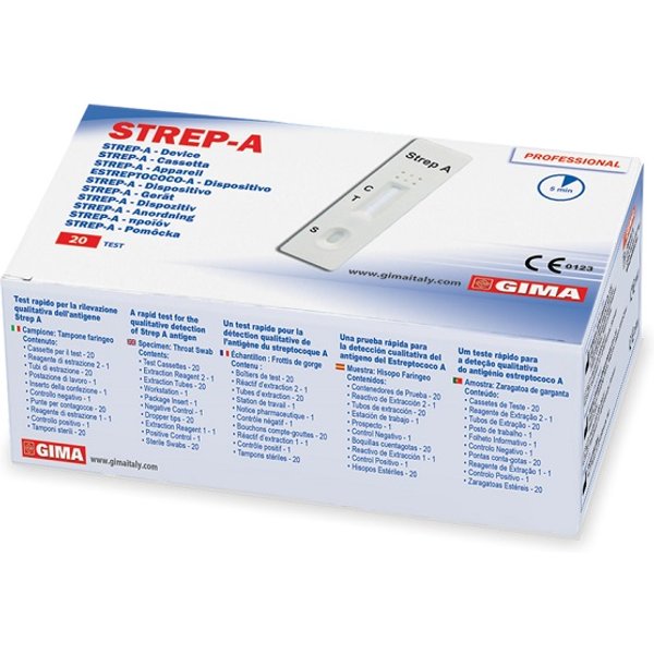Test Strepto A Profess Gima 20PZ-image