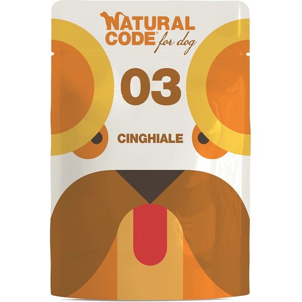 Natural Code Cane 03 Cinghiale 300GR (Bustina)-image