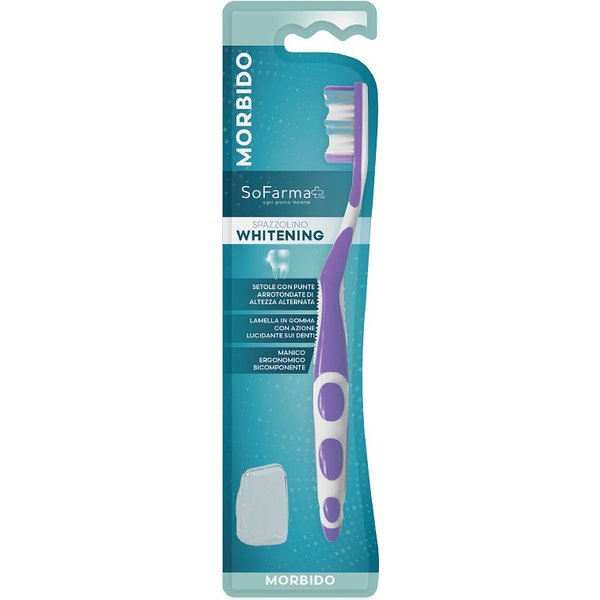 Spazzolino Whitening Setole Morbide Sofarma+-image