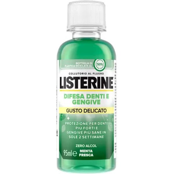 Listerine Collutorio Difesa Denti & Gengive Gusto Delicato 95Ml-image