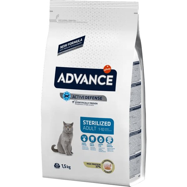 Advance Gatto Sterilized Adult Tacchino 1,5KG-image