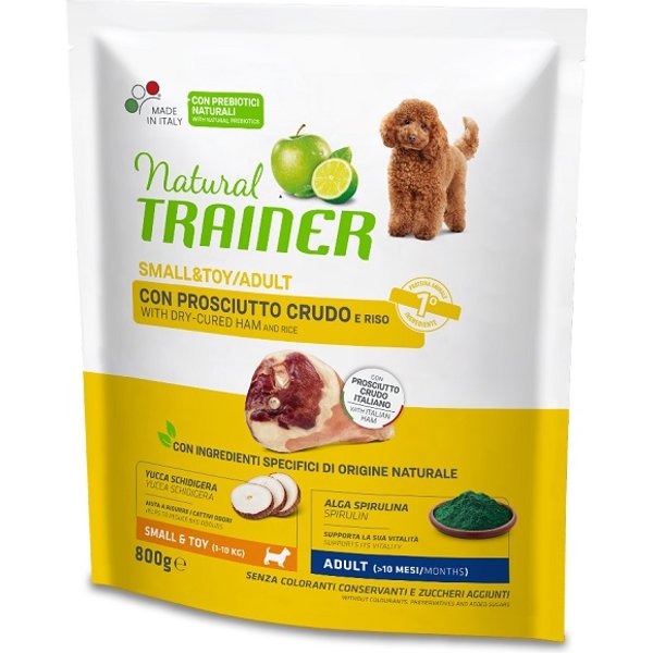 Trainer Natural Cane Small/Toy Adult Prosciutto 800GR-image