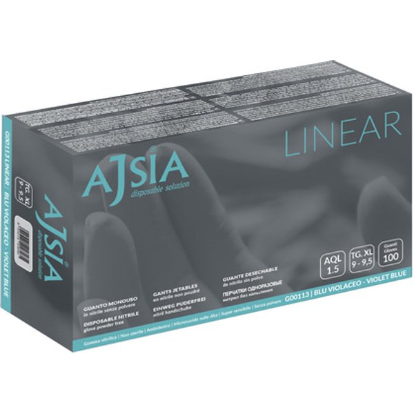 Ajsia Guanti Nitrile XL 100Pz-image