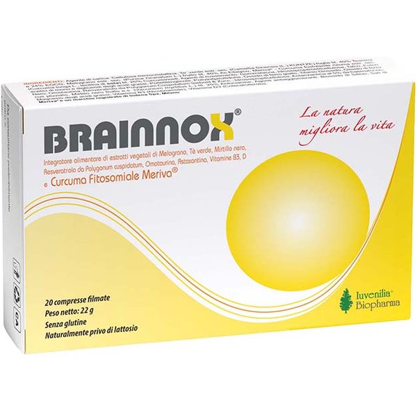 Brainnox 20 Compresse - Integratore Alimentare Per Il Benessere Del Sistema Nervoso-image