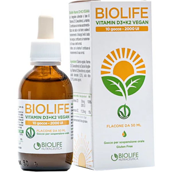 Biolife Vitamin D3+K2 Gtt 50Ml-image