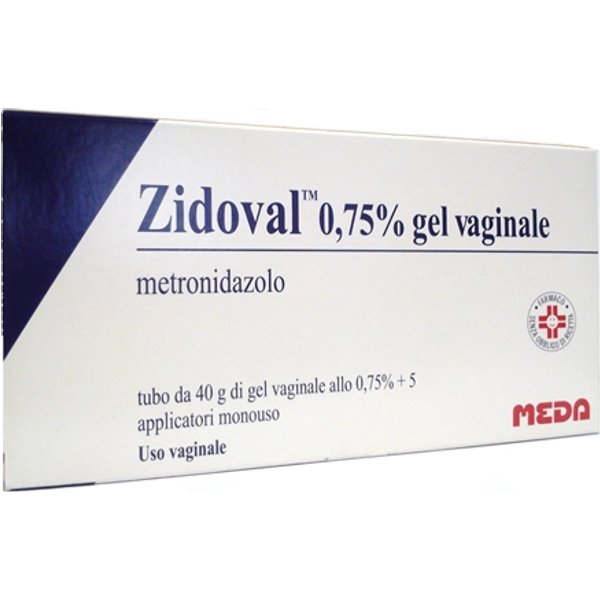 Zidoval Gel Vaginale 40G Con 5 Applicatori - Indicato Per Il Trattamento Della Vaginosi Batterica-image
