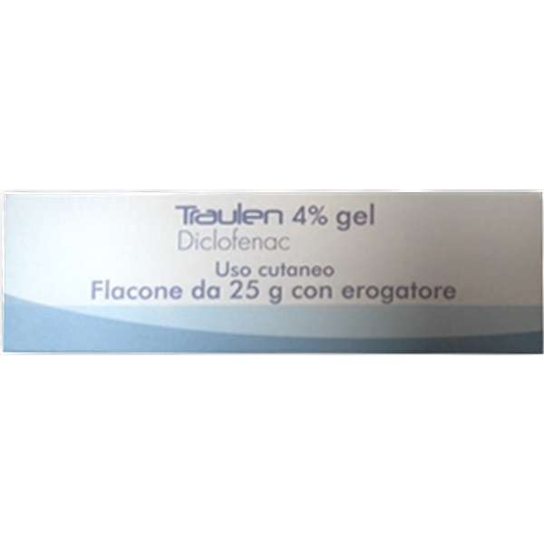 Traulen*Gel Fl 25G 4% C/Erog-image