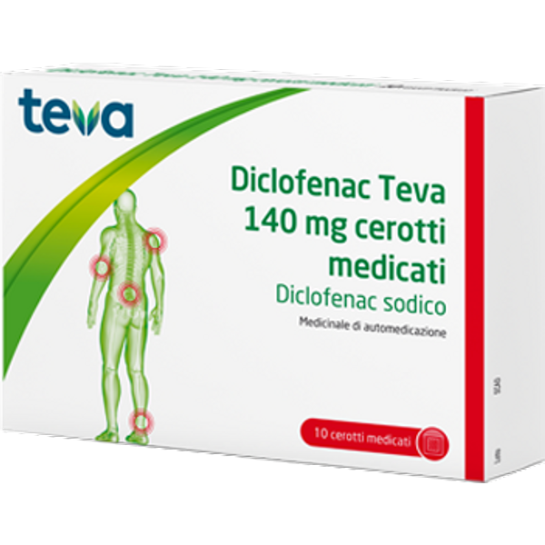 Diclofenac Te*10Cer Med 140Mg-image