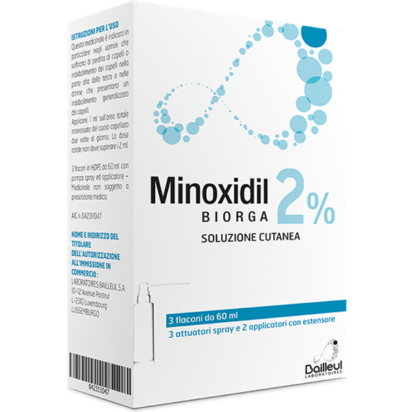 Minoxidil Biorga*Sol CUT 3FL2%-image