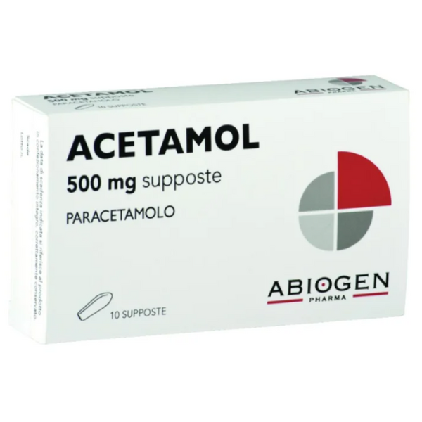 ACETAMOL*10 Supp.Bamb.500Mg-image