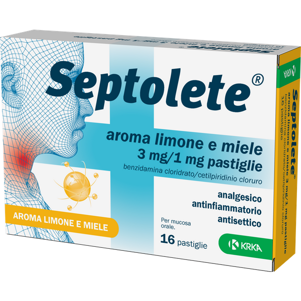 SEPTOLETE*16PAST 3+1MG Lim Mie-image