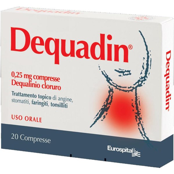 Dequadin*20Cpr 0,25Mg-image