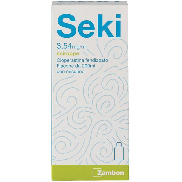 Seki Sciroppo 3,54 Mg/Ml Flacone 200 Ml - Per Tosse Secca-image
