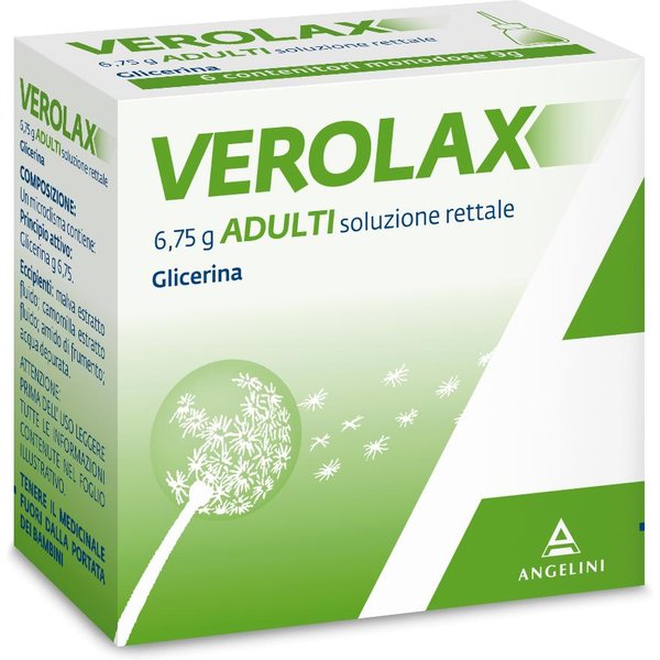 Verolax 6 Microclismi Per Adulti - Soluzione Rettale Per La Stitichezza-image