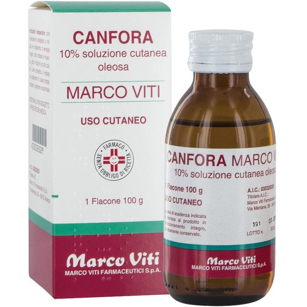 Canfora Marco Viti 10% Soluzione Oleosa 100G-image