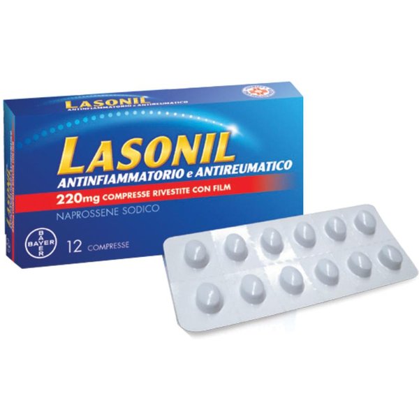 Lasonil Antinfiammatorio E Antireumatico 12 Compresse-image
