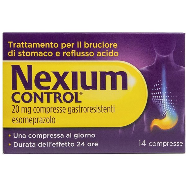 Nexium Control 20Mg 14 Compresse Gastroresistenti-image