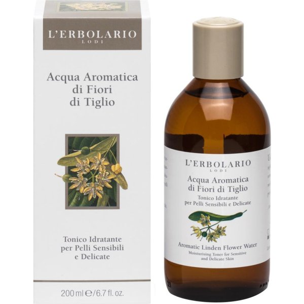 Acqua Di Tiglio 200 Ml - Acqua Aromatica Idratante Per Pelli Delicate-image