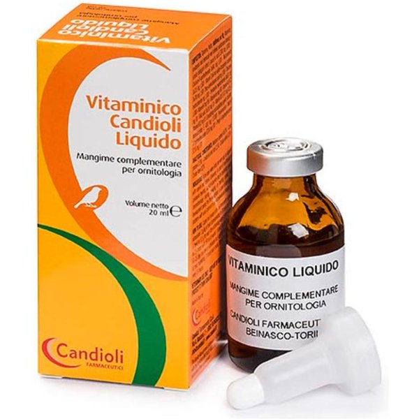 Vitaminico Liquido 20 Ml - Mangime Complementare Per Ornitologia-image