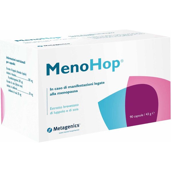 Menohop 90 Capsule Integratore Per La Menopausa-image