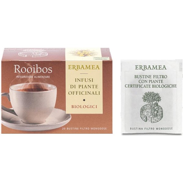Rooibos TEA Bustine Filt Erbamea-image