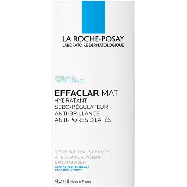 LA Roche Posay Effaclar Mat Crema Viso Pelle Grassa 40 Ml Trattamento Seboregolatore-image