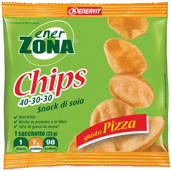 Enerzona Chips Gusto Pizza 1 Sacchetto 23 Gr-image