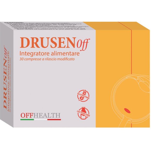 Drusenoff Integratore Alimentare Antiossidante 30 Compresse A Rilascio Modificato-image