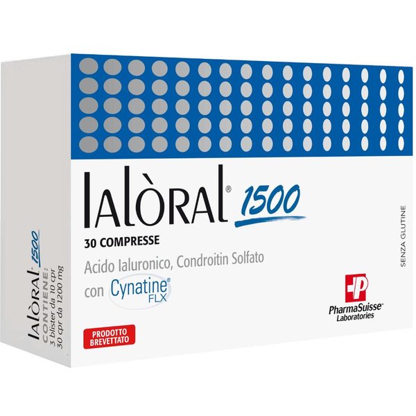 Ialoral 1500 30 Compresse - Integratore Alimentare Per La Funzionalità Delle Articolazioni-image