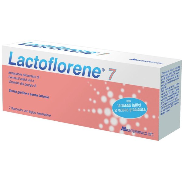 Lactoflorene Plus 7 Flaconcini Con Tappo Separatore-image