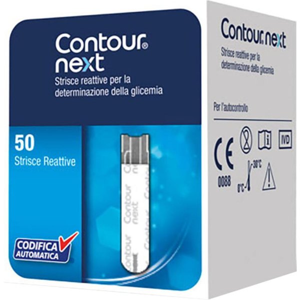 Contour Next 50 Strisce Reattive Per La Misurazione Della Glicemia-image