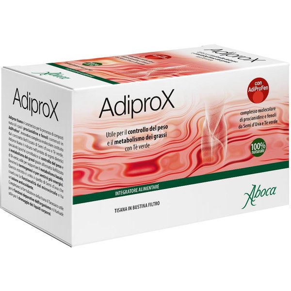 Adiprox Fitomagra Tisana 20 Bustine - Integratore Per Il Controllo Del Peso Corporeo-image